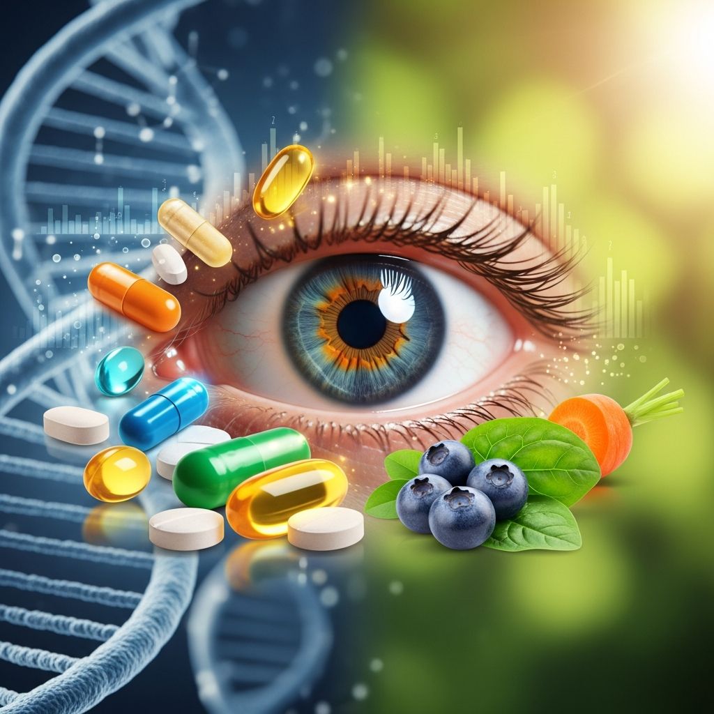 Evidence-based guide to supplements for AMD, cataracts, glaucoma, and dry eye disease.