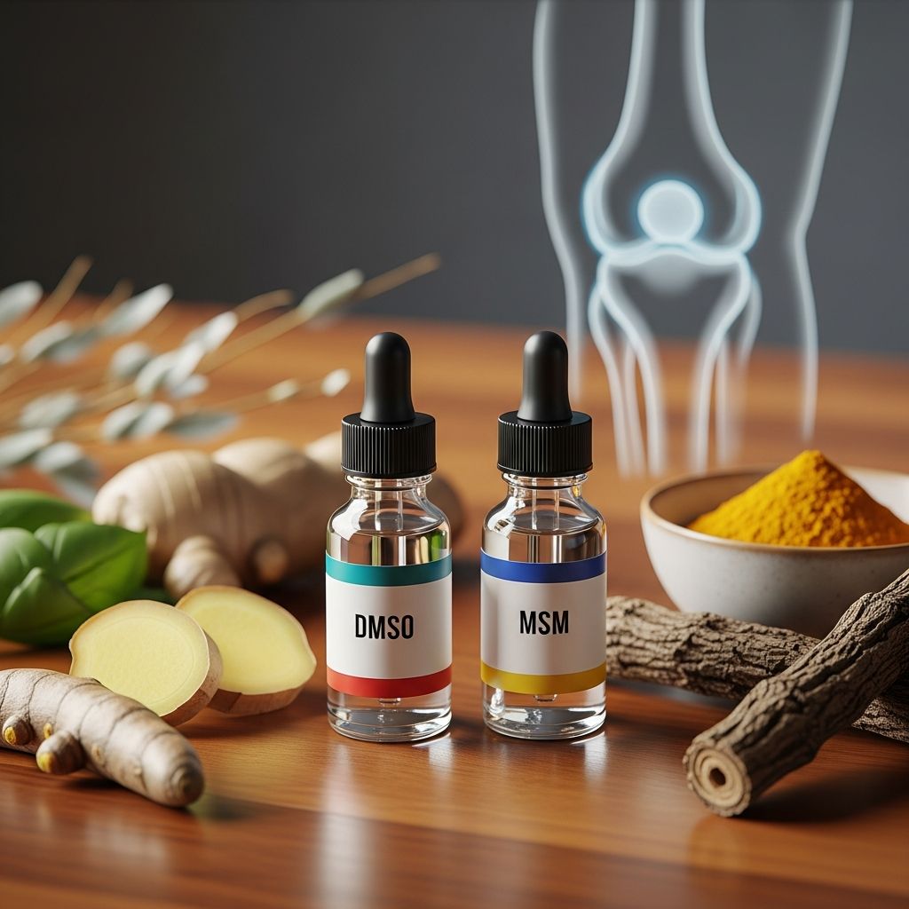 Exploring the evidence and safety of DMSO and MSM supplements for osteoarthritis relief.