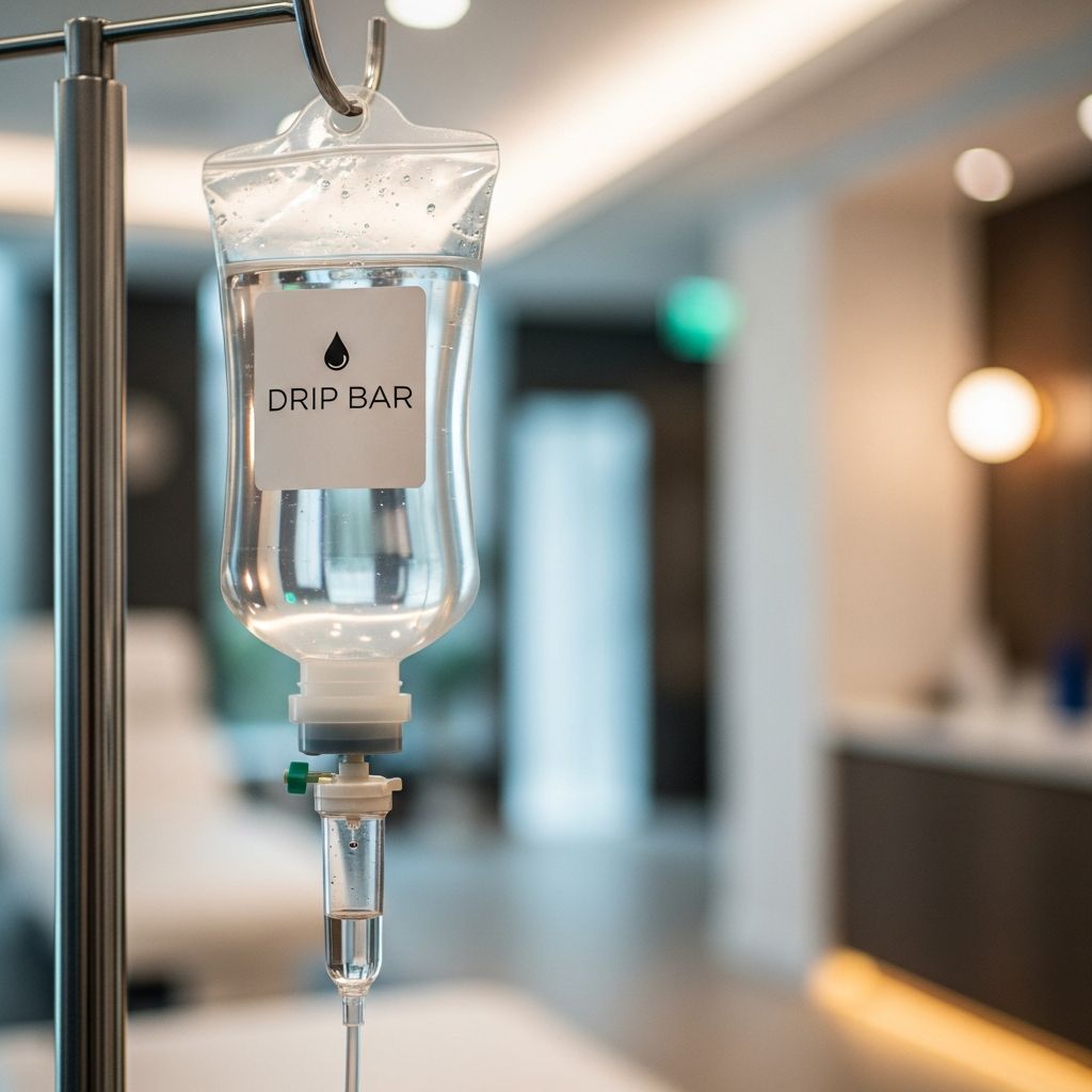 Exploring the hype behind IV drip bars and whether on-demand vitamin infusions are worth the cost.
