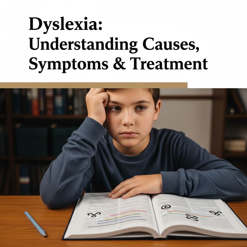 Comprehensive guide to dyslexia: Learn about causes, diagnosis, and evidence-based treatment strategies.