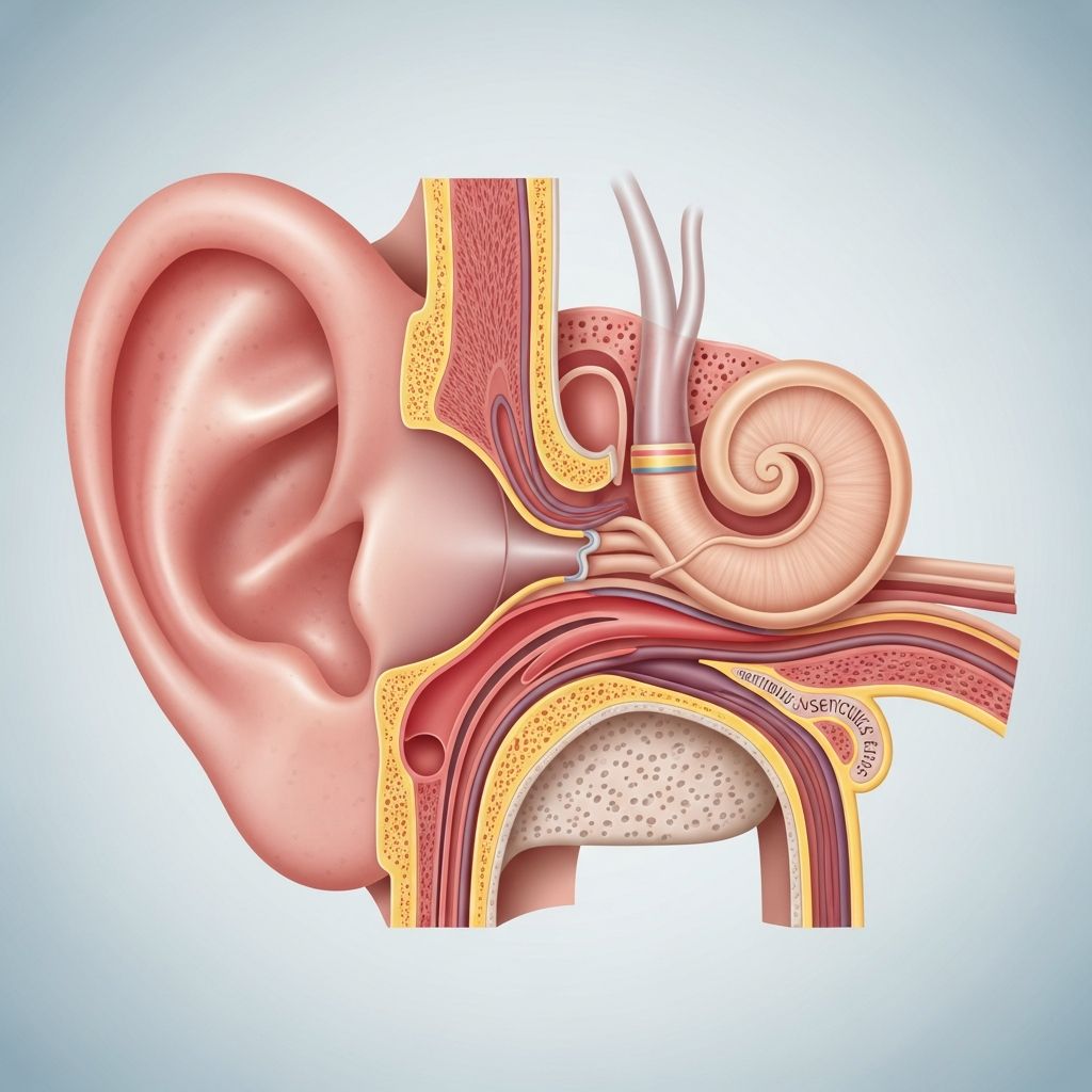 Complete guide to ear structure, hearing, and balance functions explained.