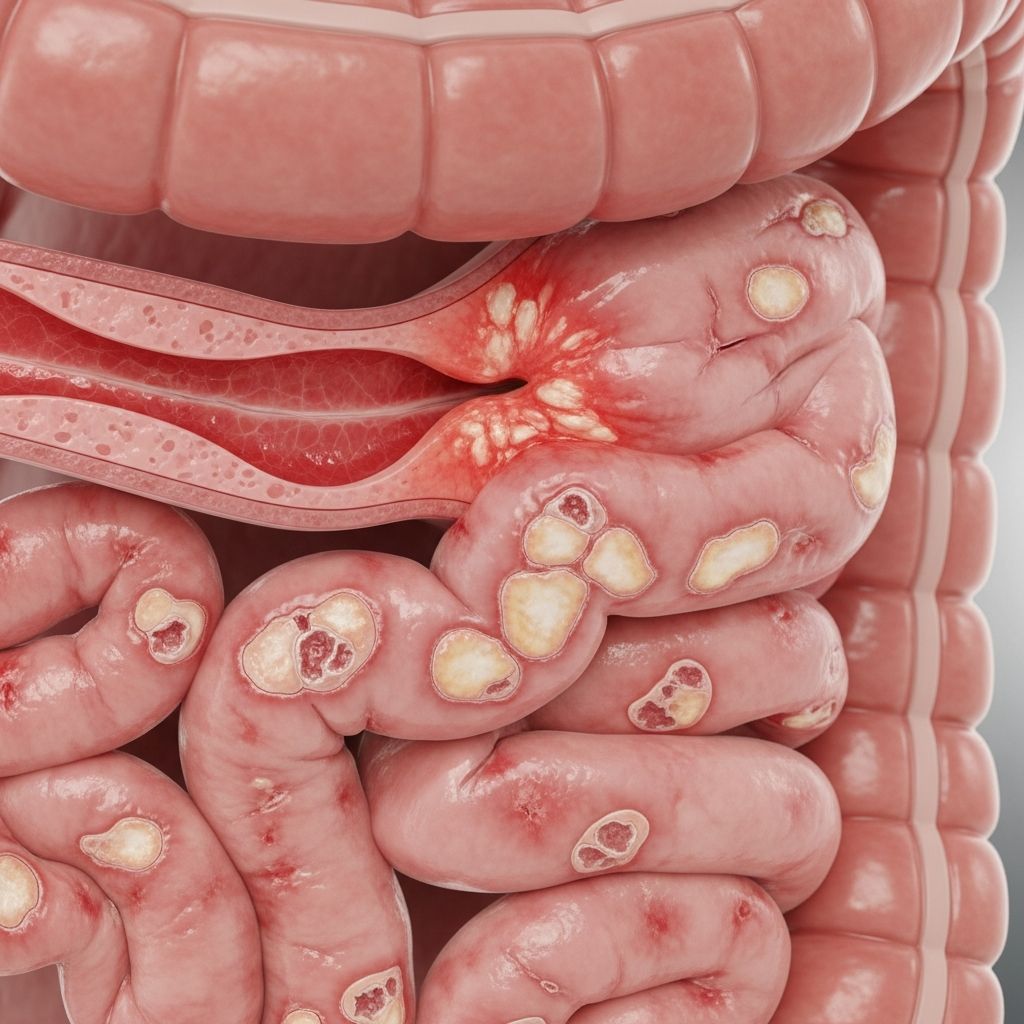 Comprehensive guide on enterocolitis: symptoms, causes, diagnosis, treatments, and prevention strategies.