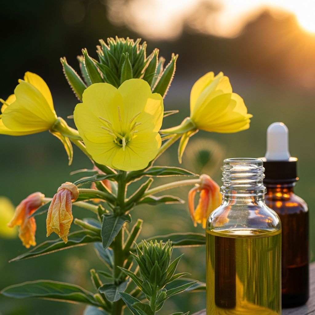 Comprehensive guide to evening primrose oil: benefits, uses, safety profile, and what research shows.