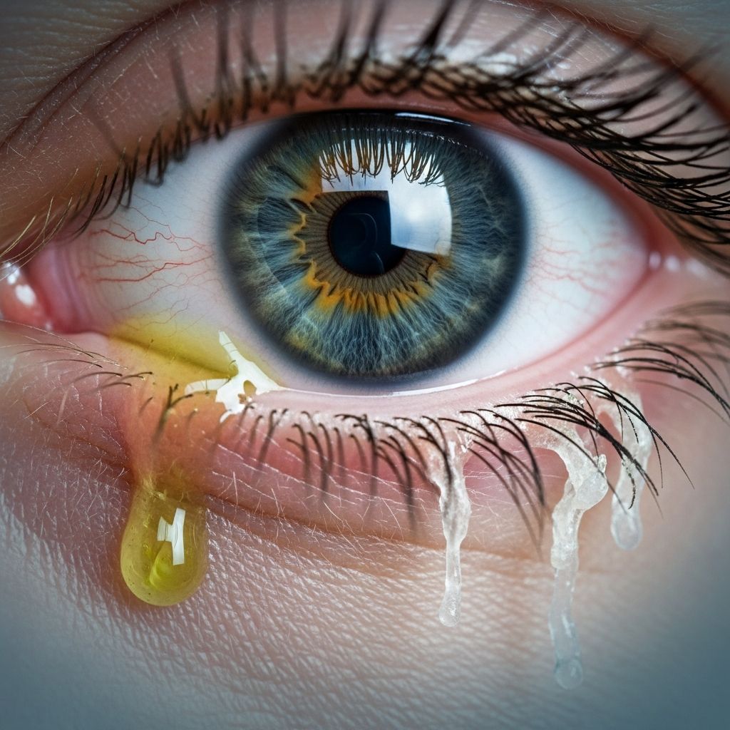 Understanding eye discharge: Learn about causes, symptoms, and effective treatment options for eye health.