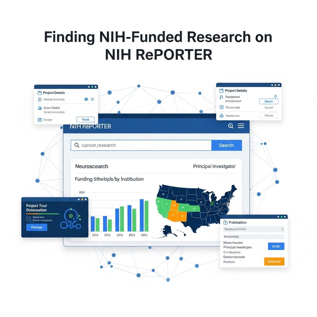 Access NIH-funded research projects with NIH RePORTER's comprehensive database and search tools.