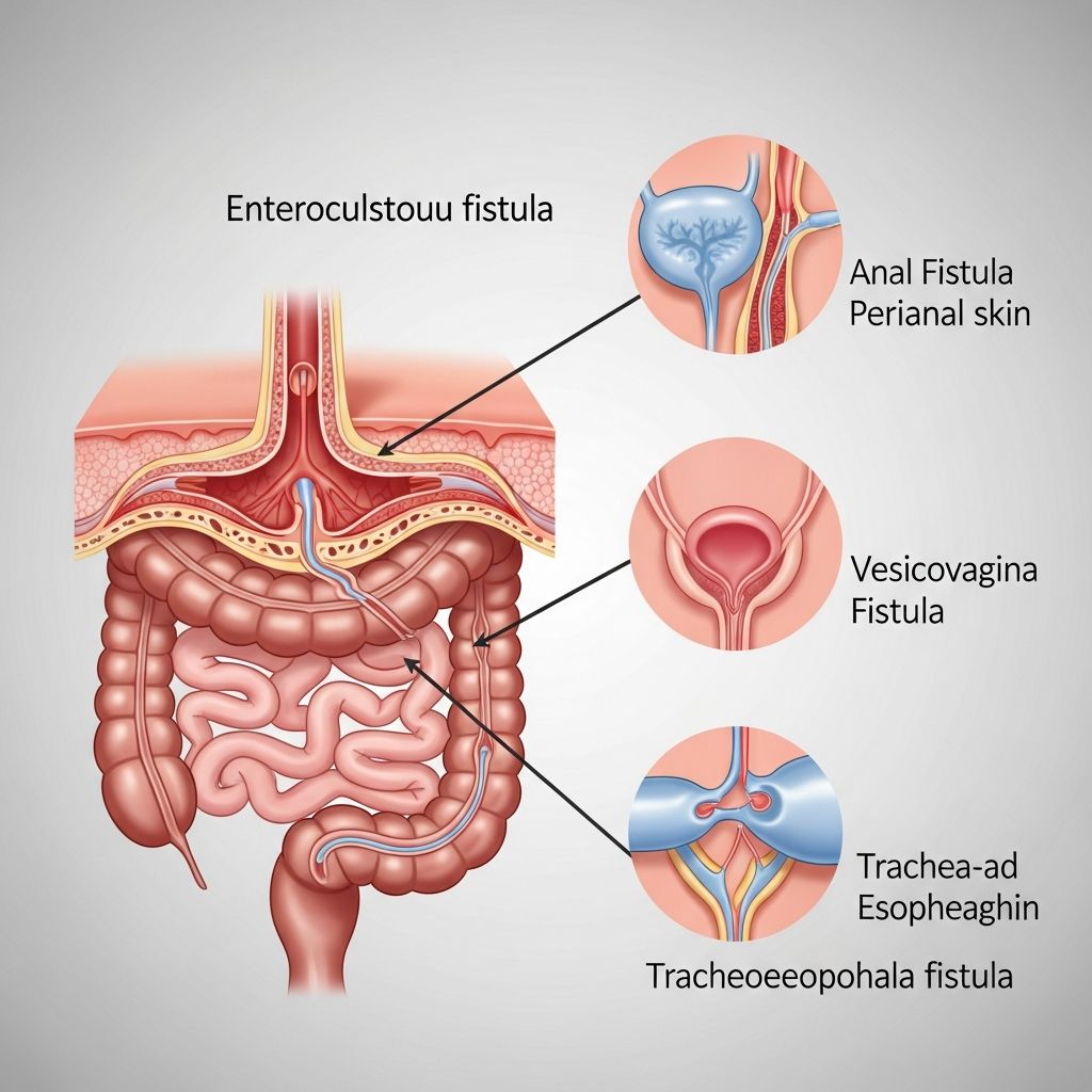 Comprehensive guide to understanding fistulas, their types, causes, and treatment options.
