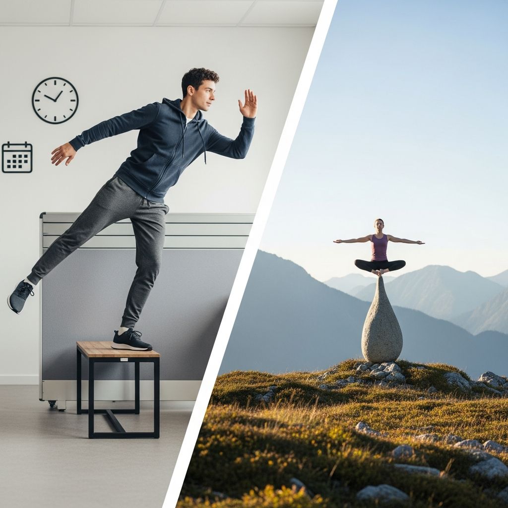 Discover practical strategies to incorporate balance exercises into your hectic daily schedule.