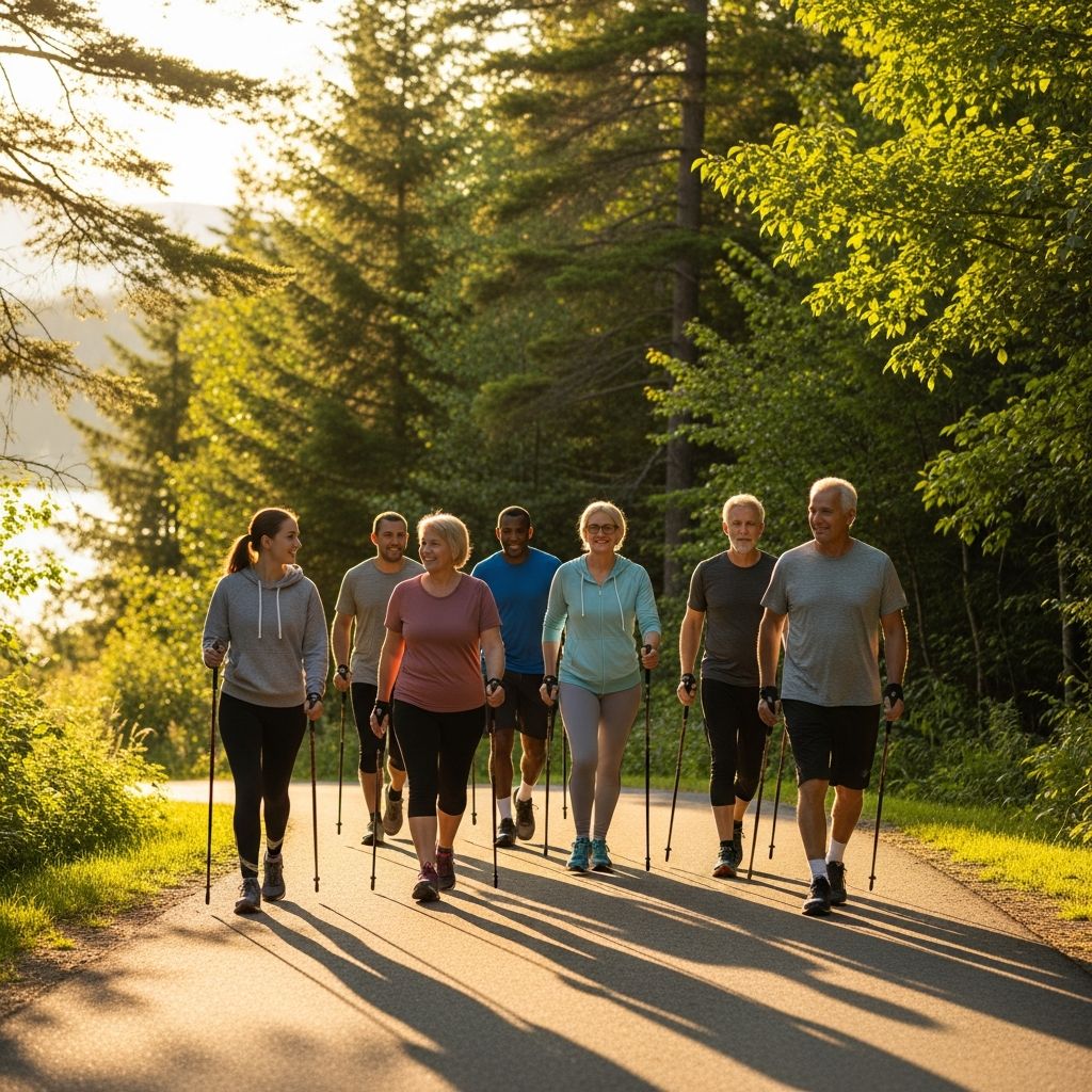 Transform your walk into a full-body workout with poles designed for better health.