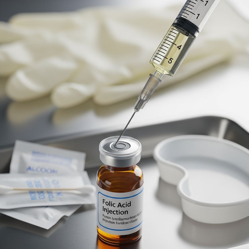 Comprehensive guide to folic acid injection: benefits, administration, precautions, and more.