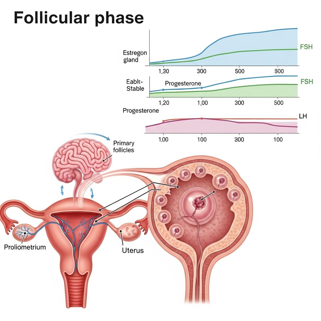Understanding the follicular phase: hormones, duration, fertility, and what to expect during this crucial menstrual cycle stage.