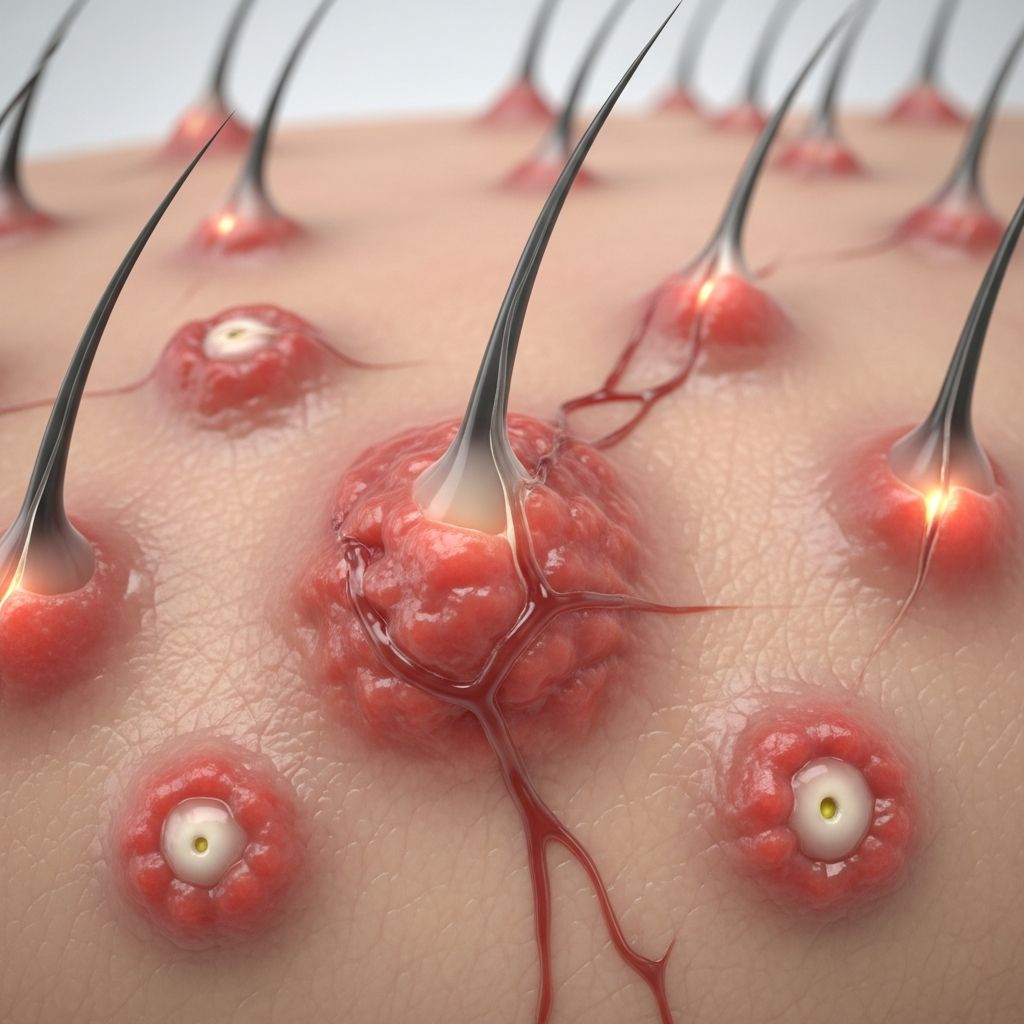 Folliculitis, Boils, and Carbuncles: Causes, Symptoms, and Treatment Understand folliculitis, boils, and carbuncles: causes, symptoms, diagnosis, and effective treatment options.