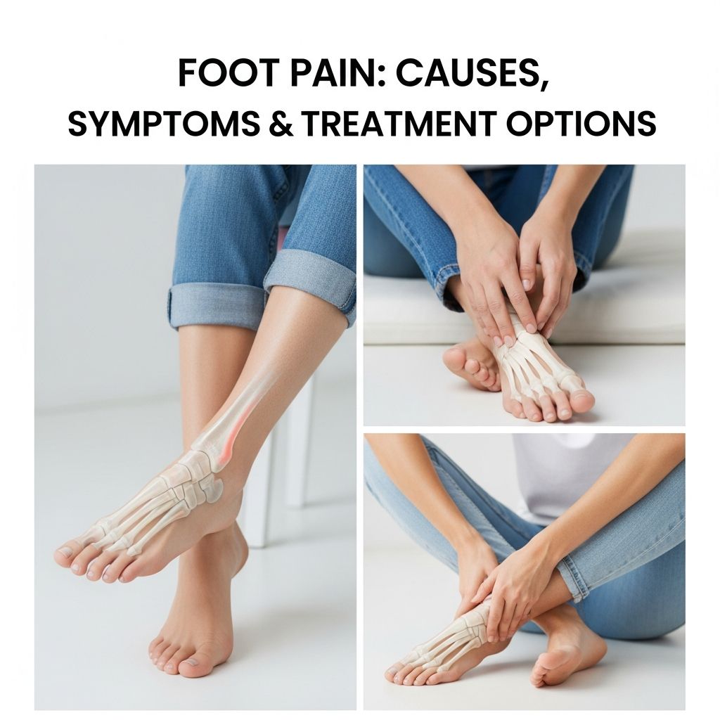 Understanding foot pain: Explore common causes, symptoms, and effective treatment strategies.