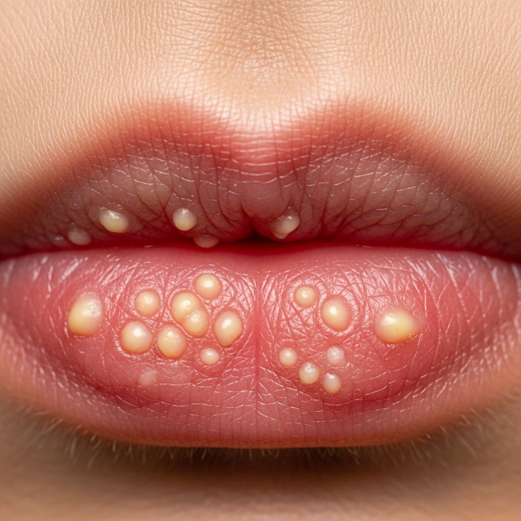 Understanding Fordyce spots: benign skin condition affecting lips and genitals with multiple treatment options available.