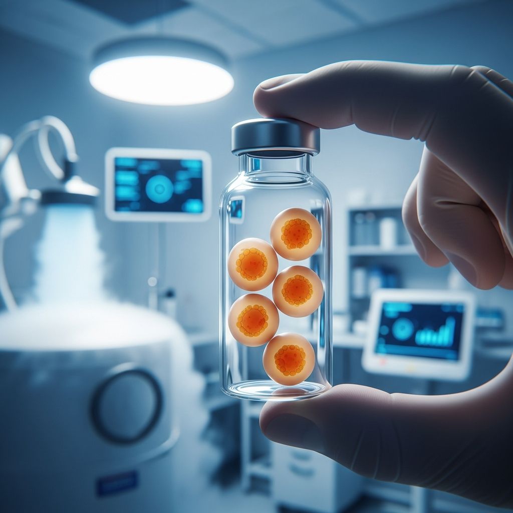 Egg Freezing: Preserving Fertility for Your Future Understand egg freezing technology, process, success rates, and how it can help preserve your reproductive options.