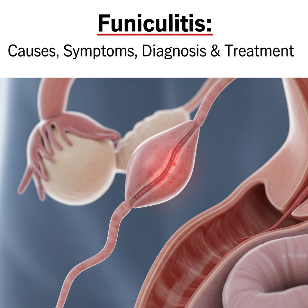 Understanding spermatic cord inflammation: causes, symptoms, and evidence-based treatment options.