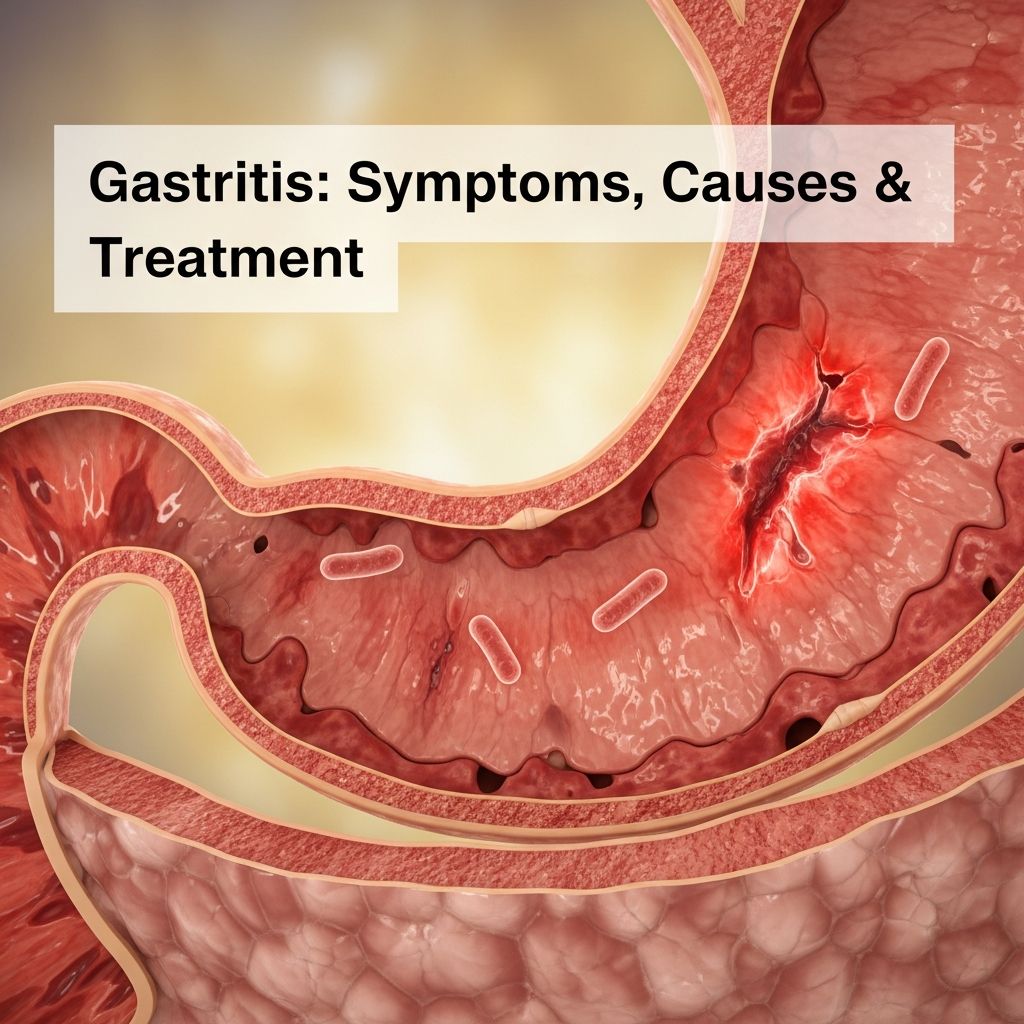 Understand the causes, symptoms, and effective treatments for gastritis to improve your digestive health.