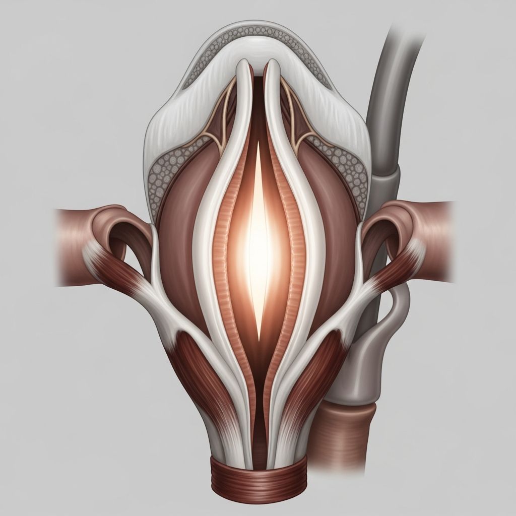 Explore the anatomy, function, and importance of the glottis in breathing, swallowing, and speech.