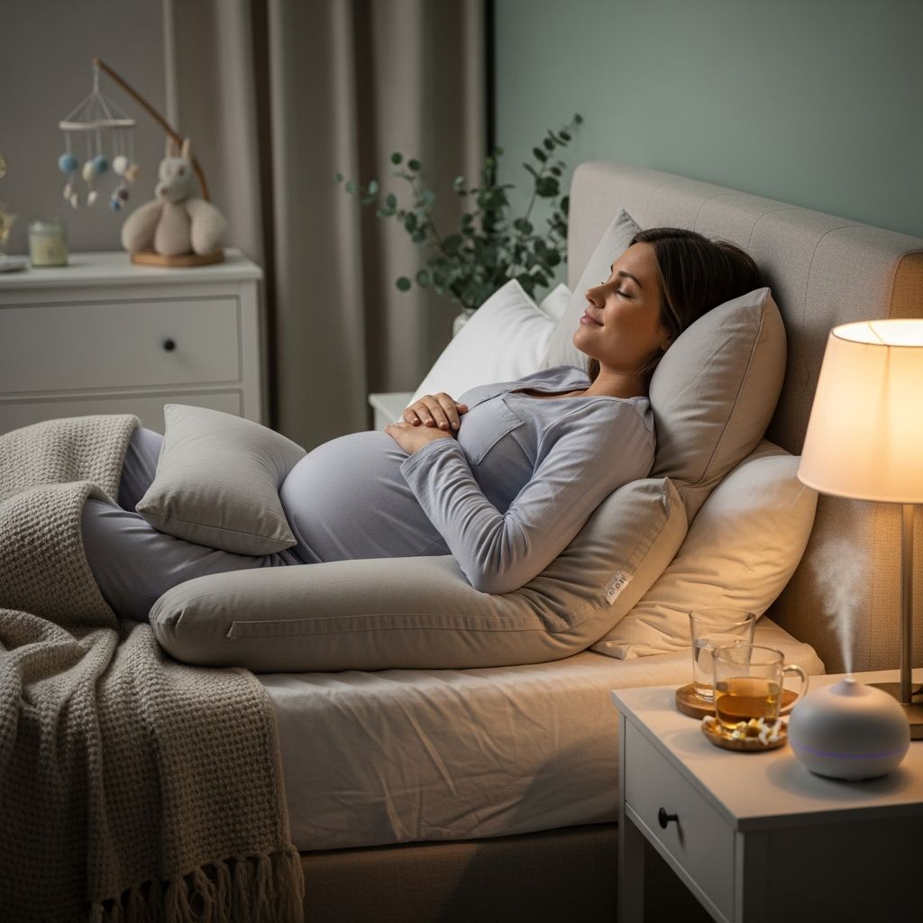 Essential tips and strategies to improve sleep quality and manage common sleep issues during pregnancy.