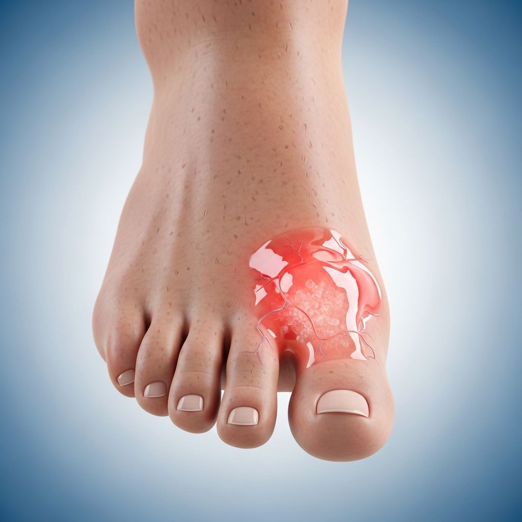 Understanding gout: Learn about symptoms, causes, treatments, and prevention strategies.