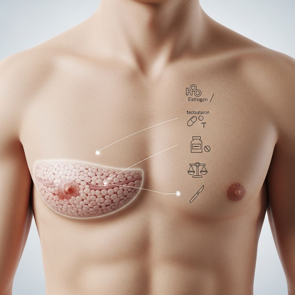 Understanding male breast enlargement: causes, diagnosis, and effective treatment strategies.