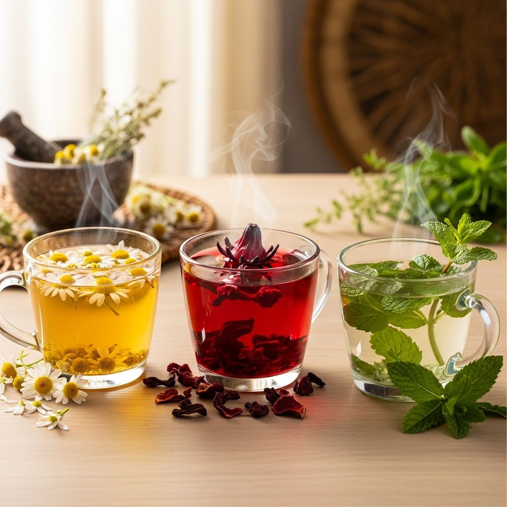 Discover the powerful health benefits of three herbal teas for wellness.