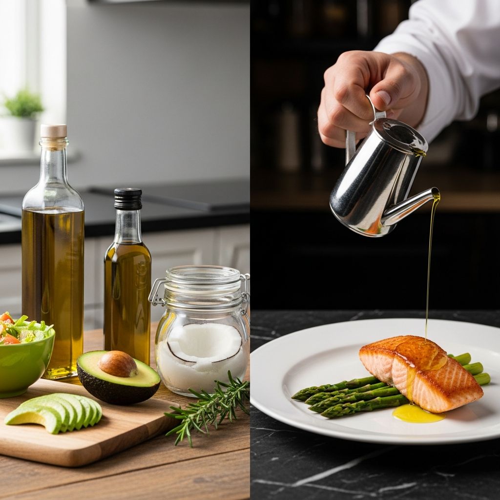 Choose the right oils for better health: Expert guide to cooking oils and dining decisions.