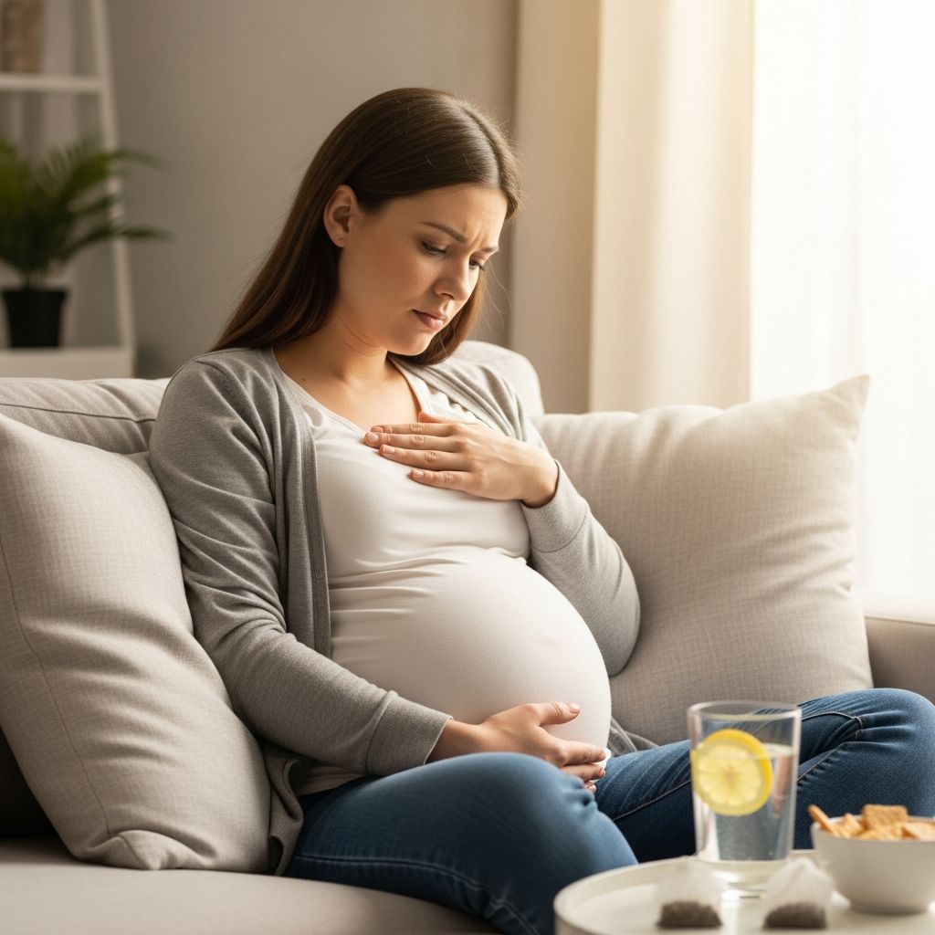 Understanding heartburn in pregnancy: causes, prevention strategies, and safe treatment options.