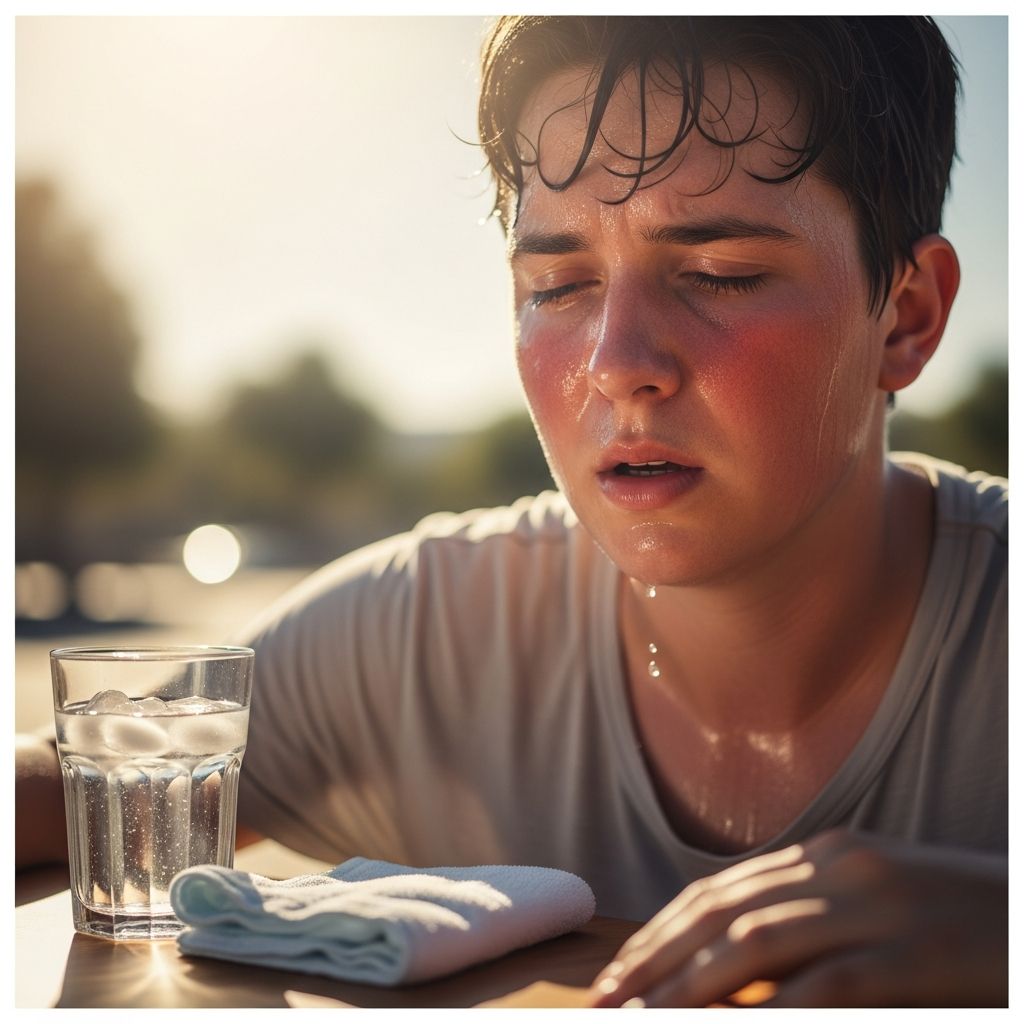 Learn how to recognize, treat, and prevent heat exhaustion during hot weather.