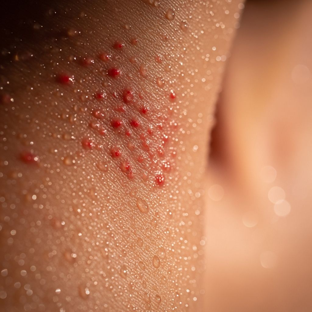 Understanding heat rash: Learn about symptoms, causes, prevention, and effective home treatments for prickly heat.