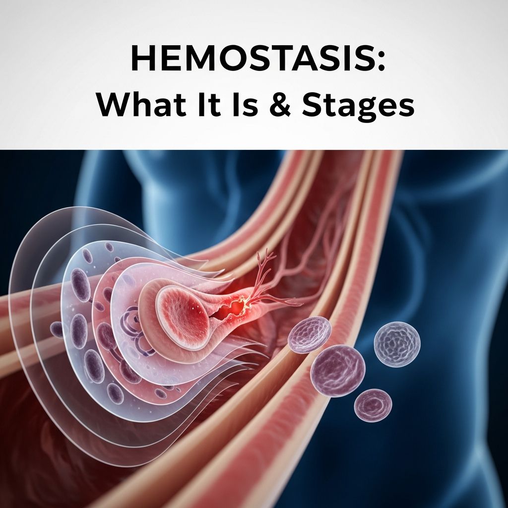 Understanding hemostasis: How your body stops bleeding and forms protective clots.