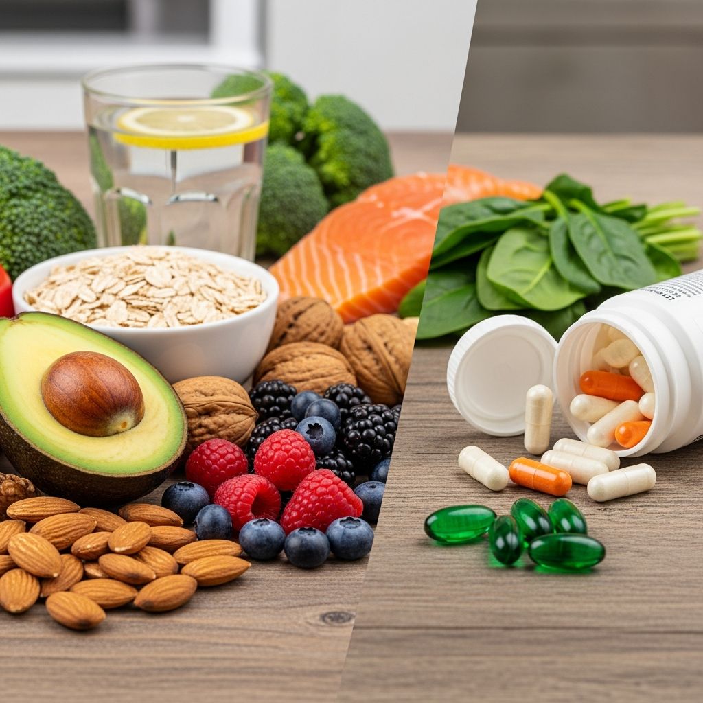 Discover evidence-based dietary supplements that may help manage high cholesterol levels safely.