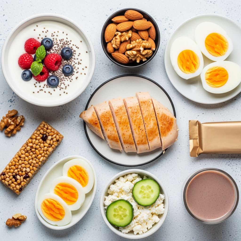 Discover the best high-protein snacks to fuel muscle growth and keep hunger at bay throughout your day.