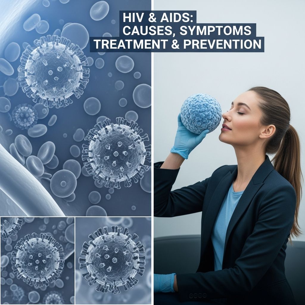 Complete guide to understanding HIV and AIDS: causes, symptoms, diagnosis, treatment options, and prevention strategies.