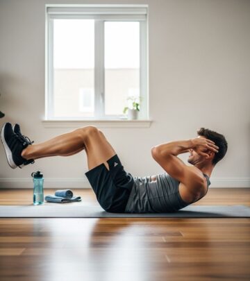 Master this grueling three-circuit superset ab workout designed to hit every part of your core at home.