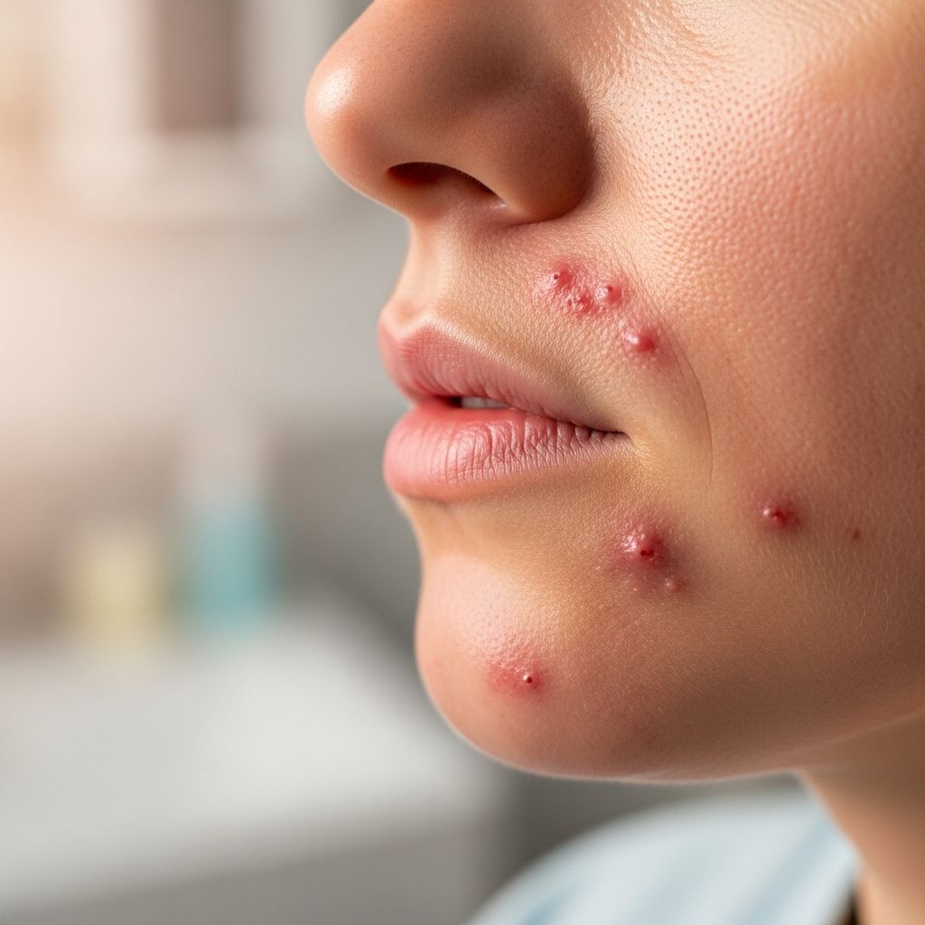 Understand the causes, symptoms, and effective treatments for hormonal acne in adults.