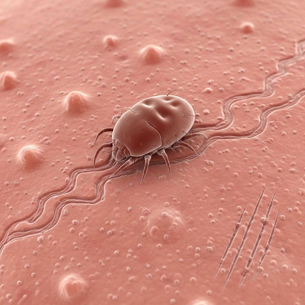 Learn to recognize scabies, a contagious skin infestation caused by mites, including symptoms, diagnosis, treatment, and prevention tips.