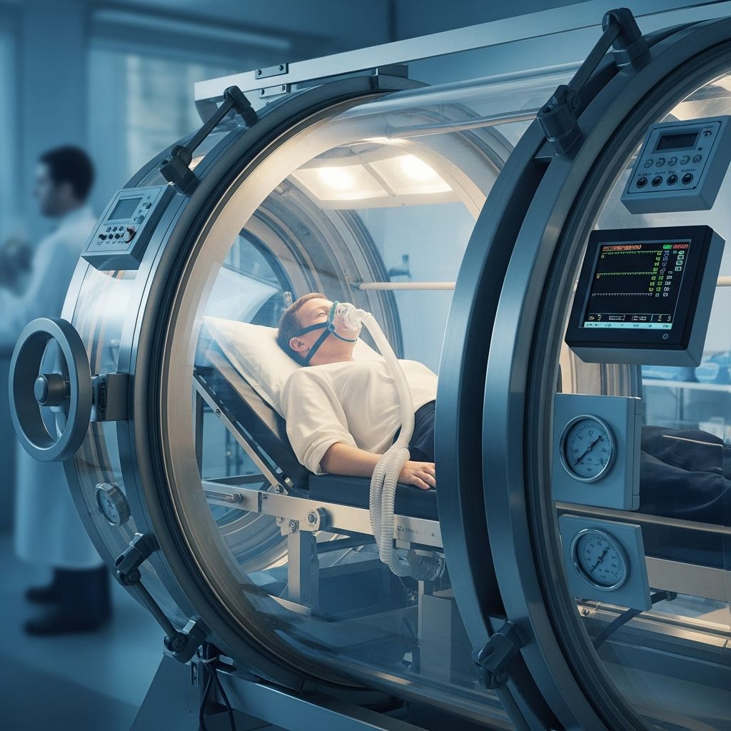 Complete guide to hyperbaric oxygen therapy: understanding treatment, benefits, and medical applications.