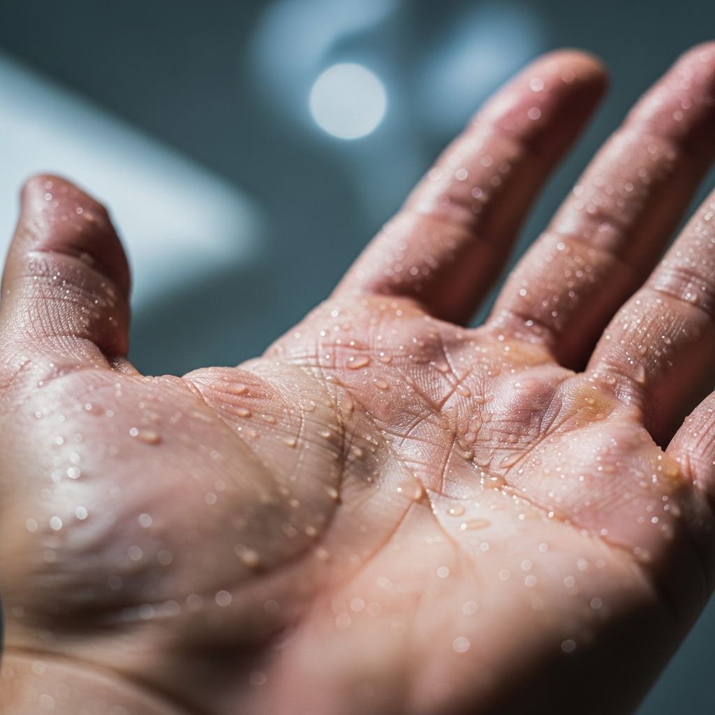 Understanding excessive sweating: Causes, diagnosis, and effective treatment options for hyperhidrosis.