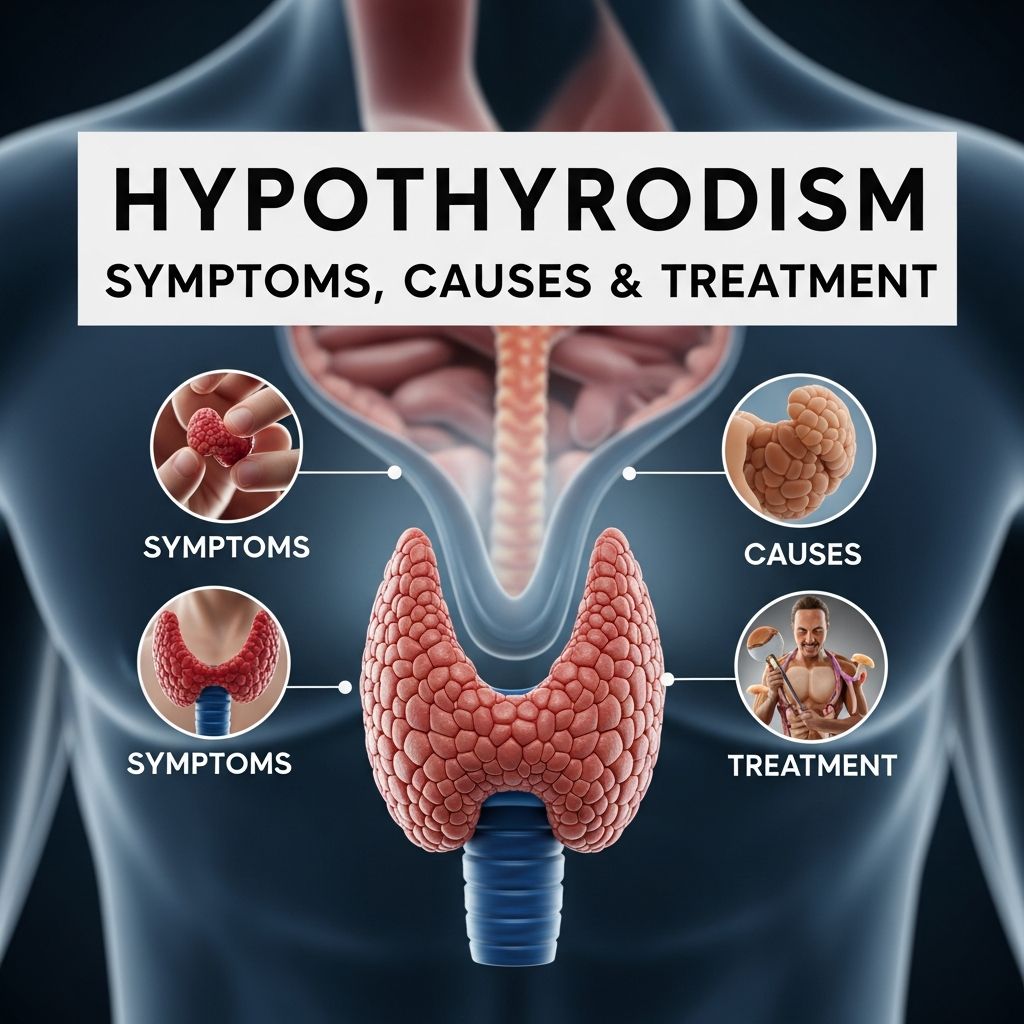 Complete guide to hypothyroidism: understanding symptoms, diagnosis, and effective hormone replacement therapy.