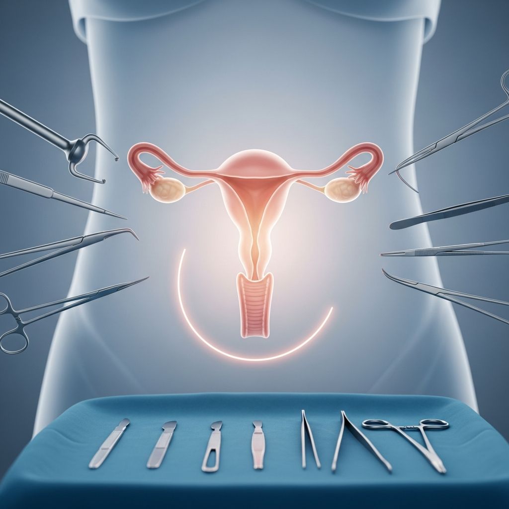 Complete guide to hysterectomy procedures: types, preparation, recovery, and what to expect.