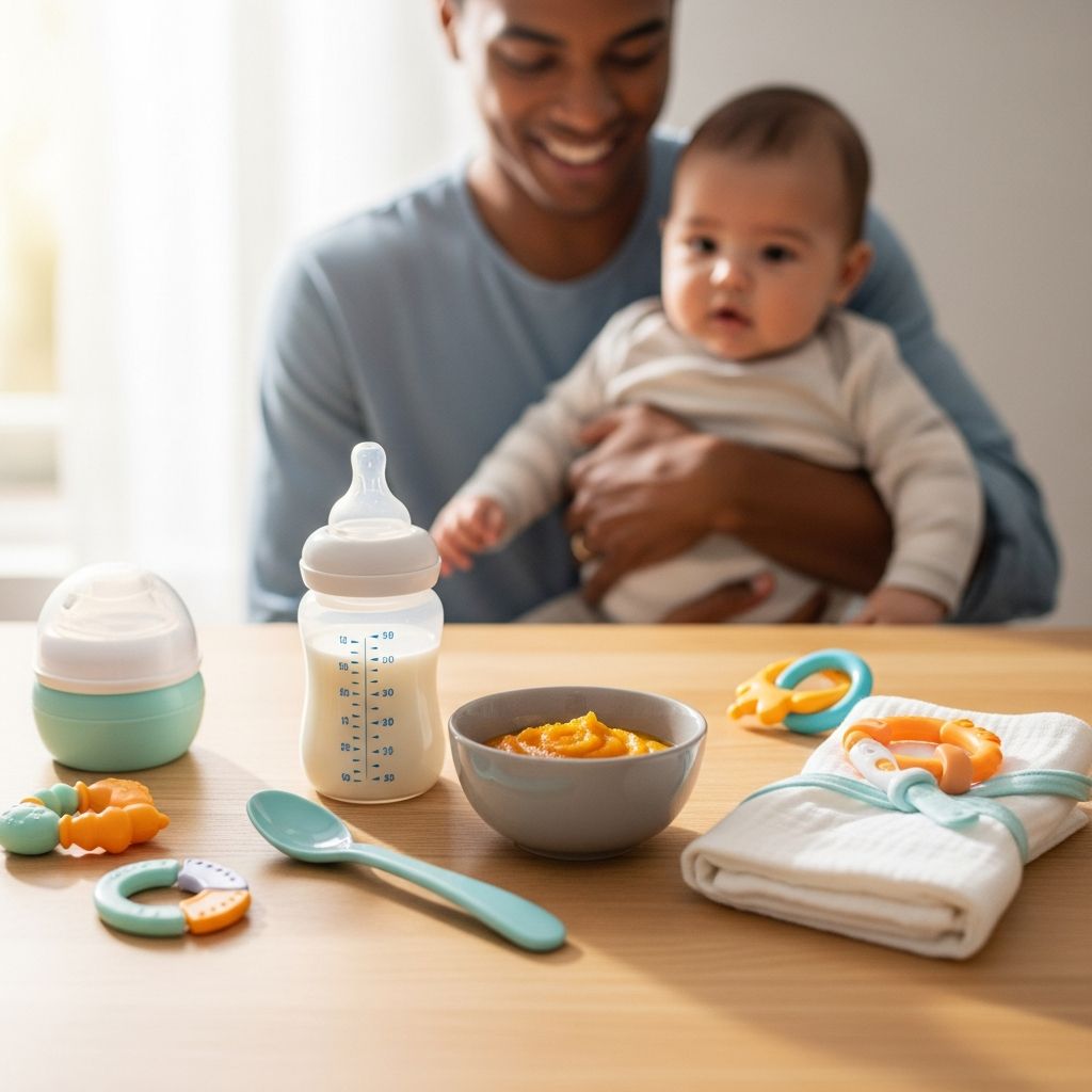 Complete nutritional guide for feeding your baby from birth through 12 months of age.