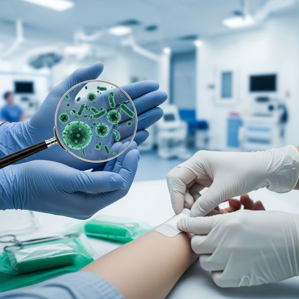Essential infection prevention strategies to protect patients, staff, and visitors in healthcare settings.