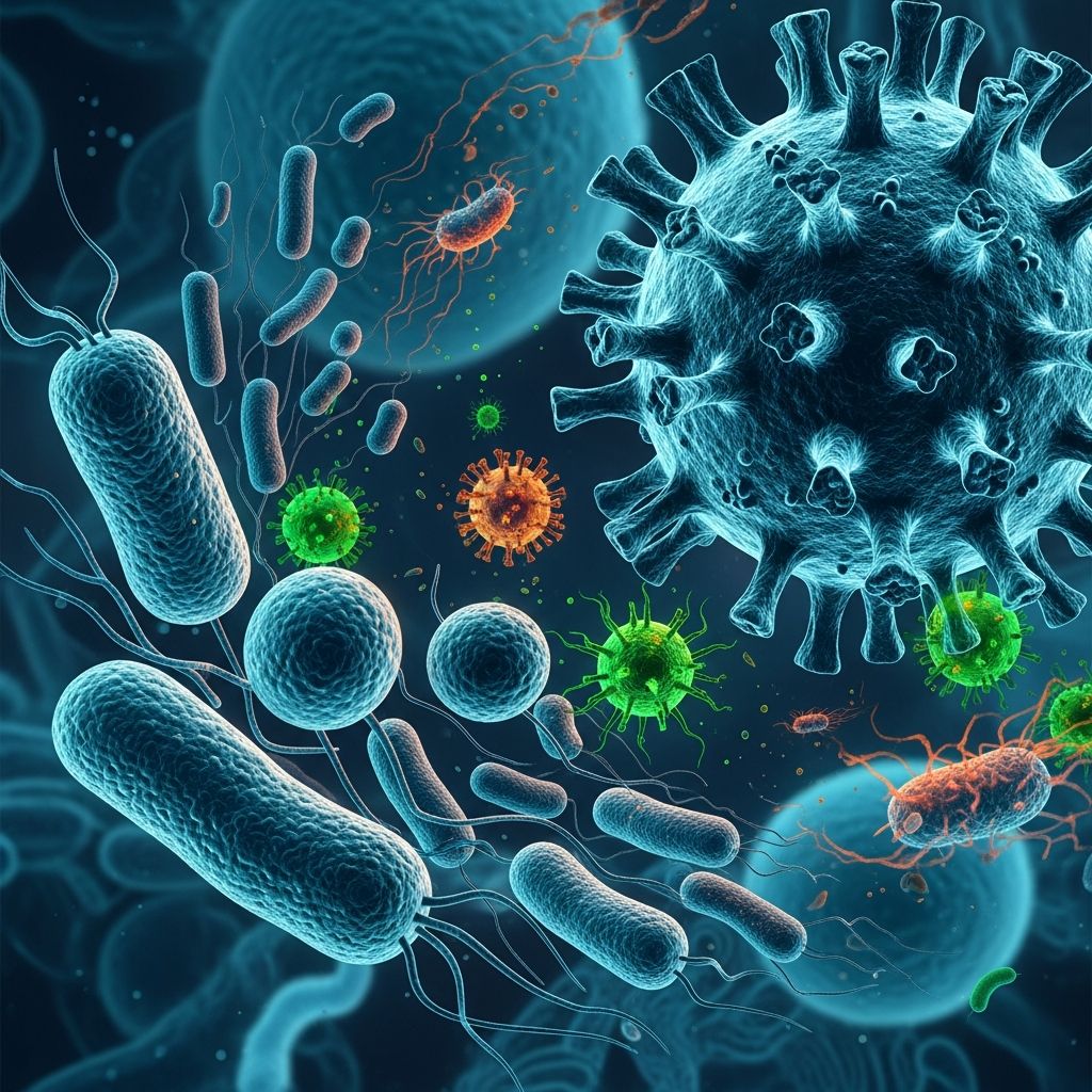 Comprehensive guide to infectious diseases, pathogens, symptoms, diagnosis, and evidence-based treatment options.