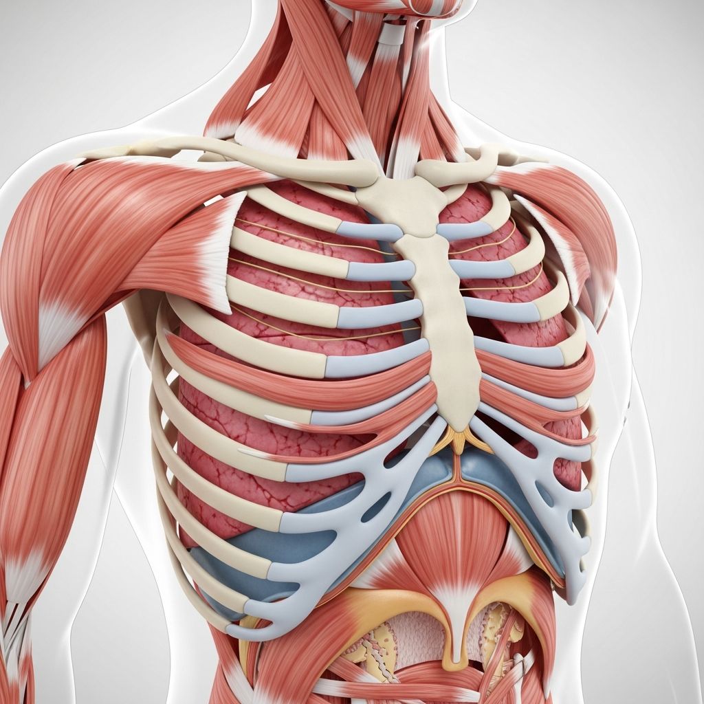 Understanding the intercostal muscles: their anatomy, function, and critical role in respiration.