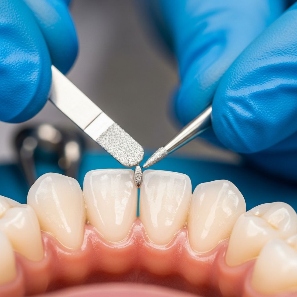 Learn how interproximal reduction creates space for orthodontic treatments and improves your smile.