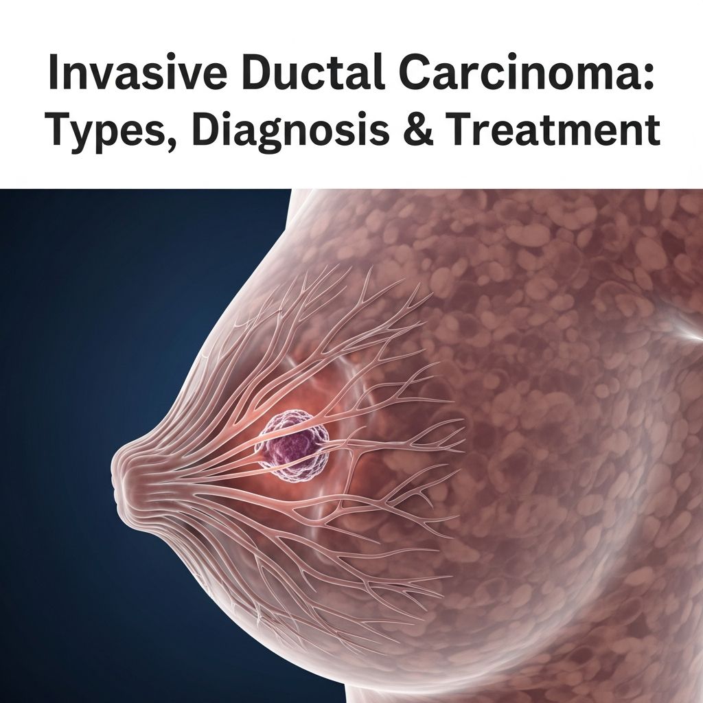 Comprehensive guide to invasive ductal carcinoma: understanding IDC breast cancer, diagnosis, and treatment options.