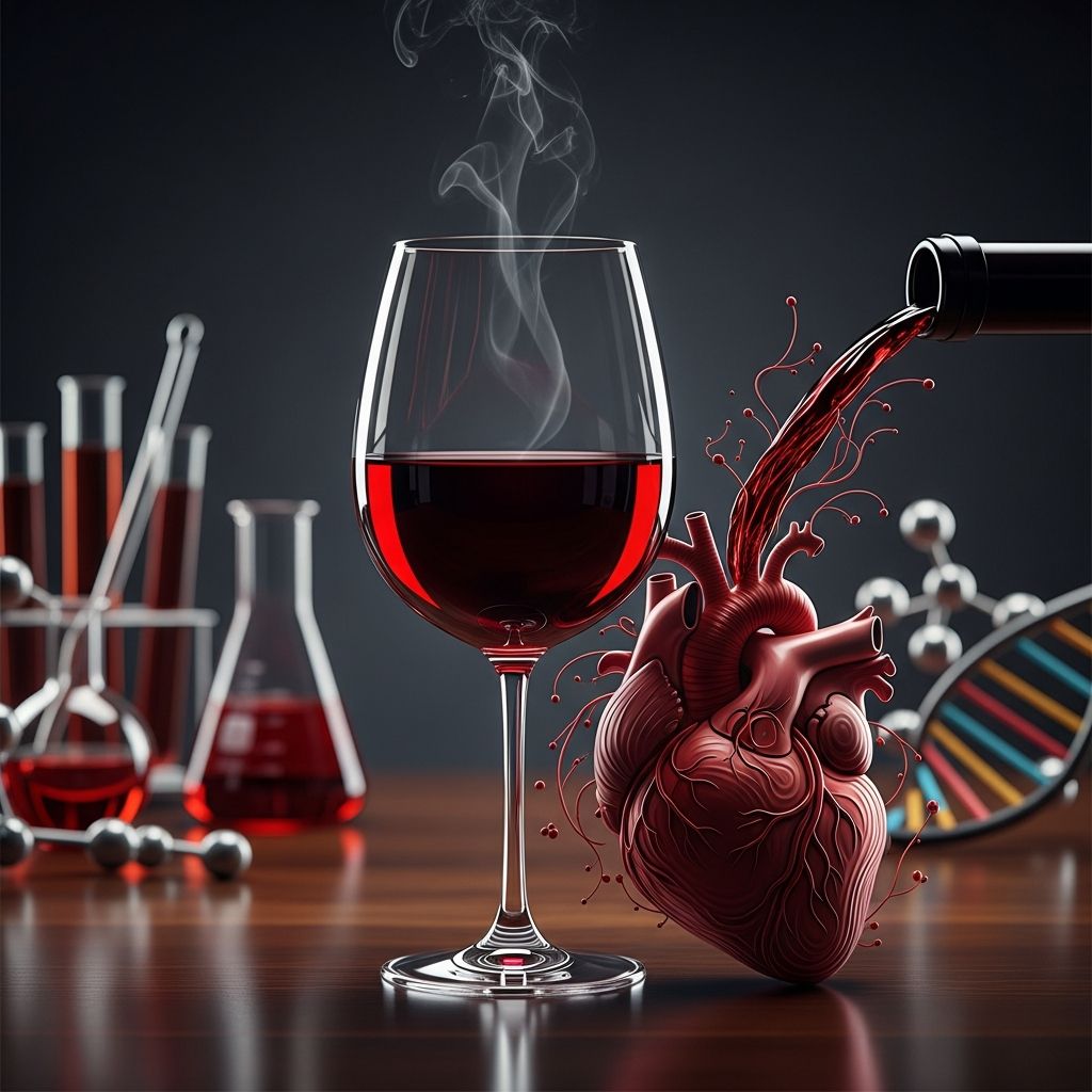 Separating fact from fiction: What recent research reveals about red wine and cardiovascular health.