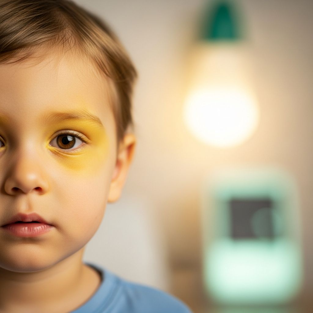 Understanding jaundice in children: recognizing symptoms, identifying causes, and exploring treatment options.