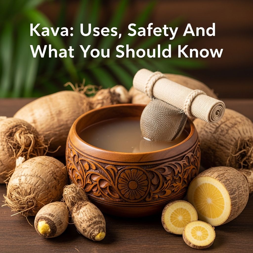 Explore kava's traditional and modern uses, evidence-based benefits, and important safety considerations for consumers.
