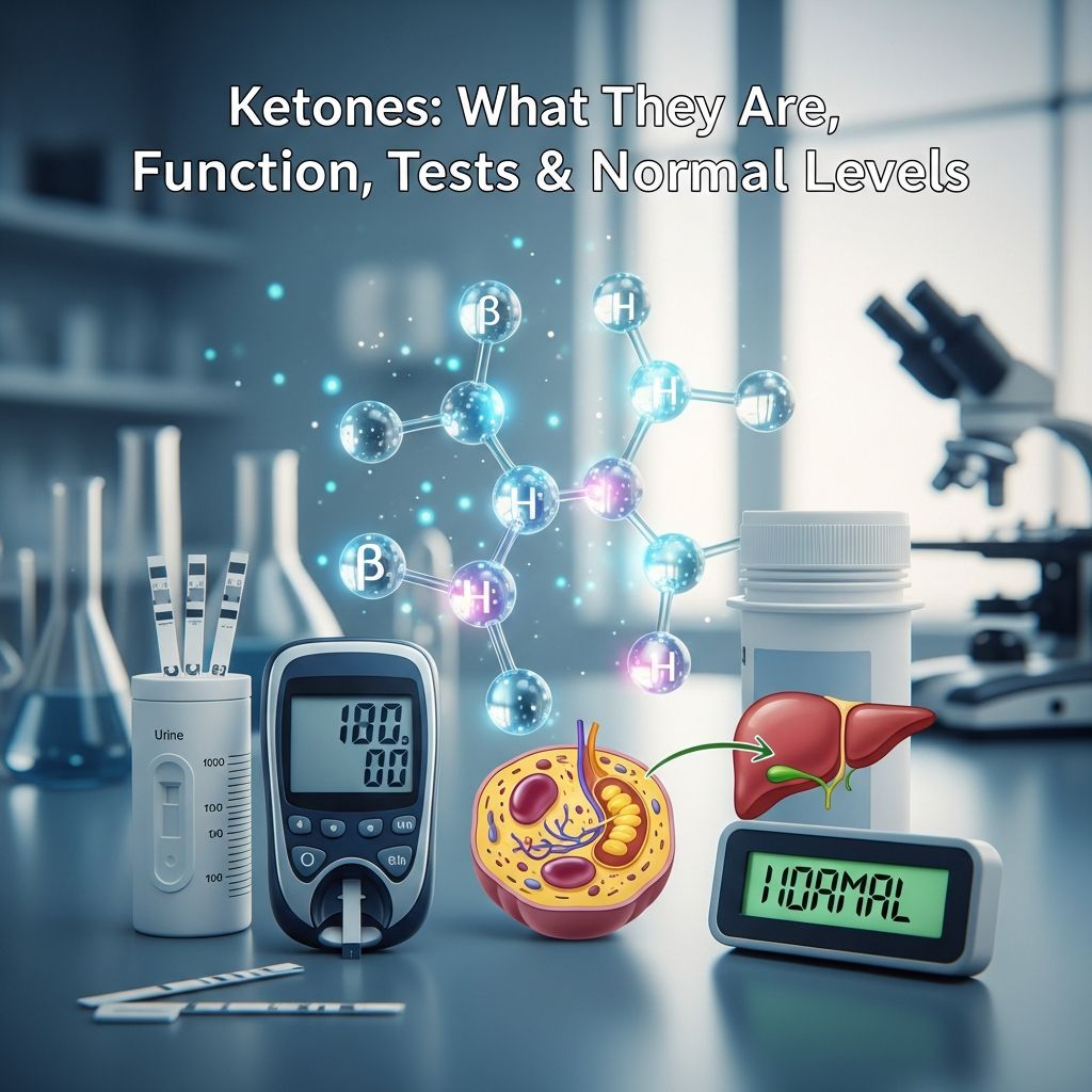 Understanding ketones: Your body's backup energy source and what normal levels mean.